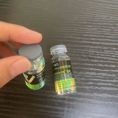 Art Paper CMYK Color Farmaceutyczne etykiety na fiolki sterydowe Zatwierdzone przez ISO
