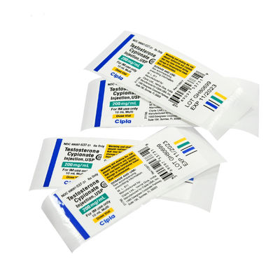 Anty-fałszywe etykiety na butelki 15 ml, wodoodporne etykiety na butelki PMS w kolorze