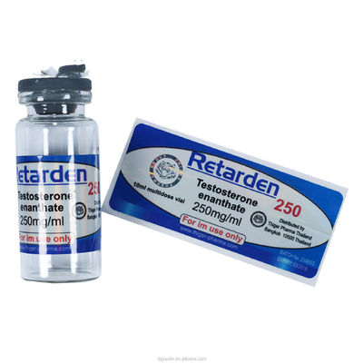 Anty-fałszywe drukowanie 30x84mm Szklane fiolki Etykiety na butelki medyczne Medicine