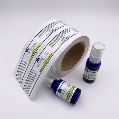 Odporna na ciepło naklejka winylowa PVC 3,5x7,6 cm 30 ml Etykiety na butelki z zakraplaczem