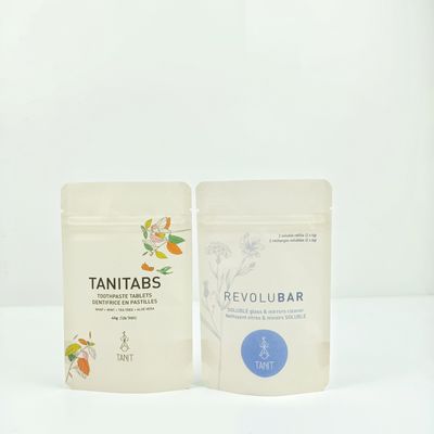 Torba z folii aluminiowej PE Ziplock, biodegradowalna torba do pakowania żywności