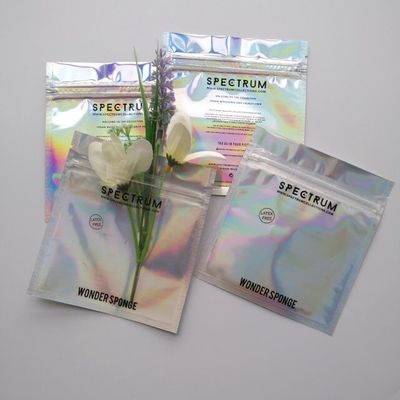 CMYK Kolorowa torba z folii aluminiowej Ziplock Tłoczona na gorąco torba z folii aluminiowej Aluminum