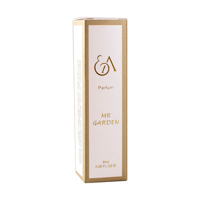 Złota folia 105mm High Cardboard Cosmetic Paper Box na butelkę perfum z olejkami eterycznymi
