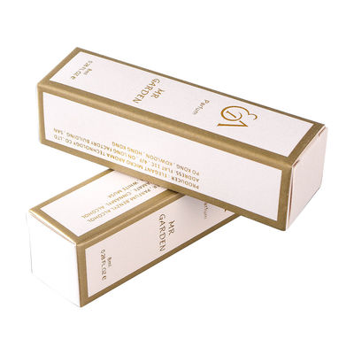 Złota folia 105mm High Cardboard Cosmetic Paper Box na butelkę perfum z olejkami eterycznymi