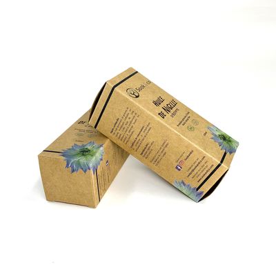 Biodegradowalne opakowania papierowe ISO o gramaturze 250 g / m2 do mydła w kostce